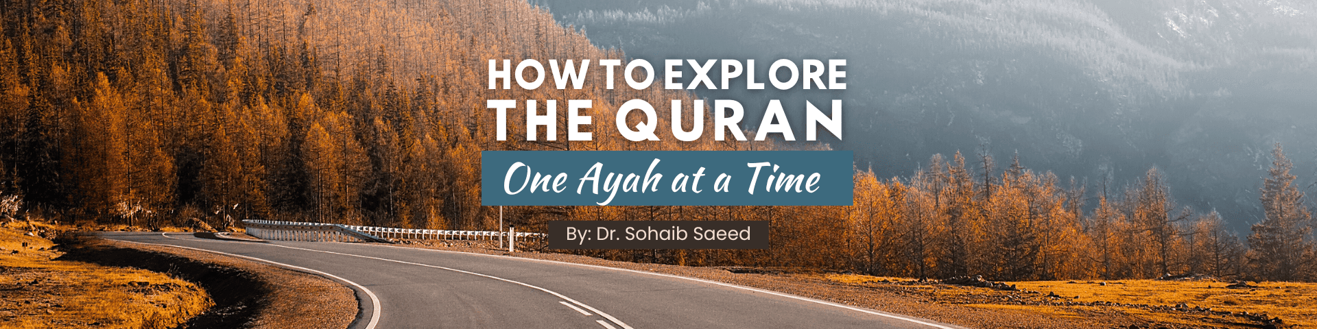 How to Explore the Quran