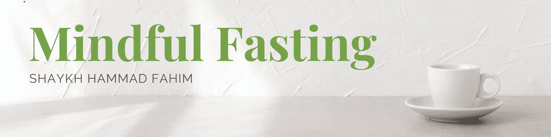 Mindful Fasting